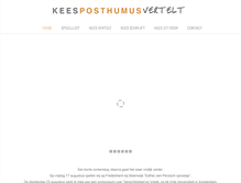 Tablet Screenshot of keesposthumus.nl